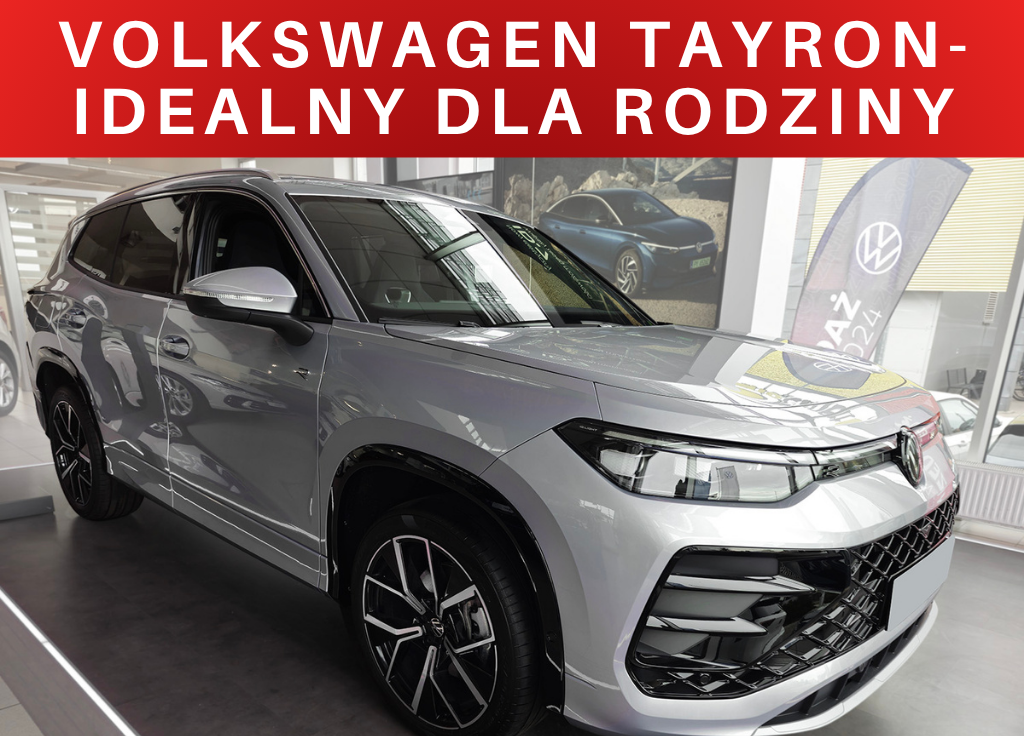 Nowy Volkswagen Tayron – idealny SUV dla rodziny