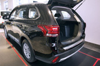 Nakładka na zderzak tylny do MITSUBISHI OUTLANDER 3 FL (Stal)